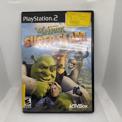 Shrek Super Slam Sony Playstation 2 PS2 2005  Black Label Fast Shipping