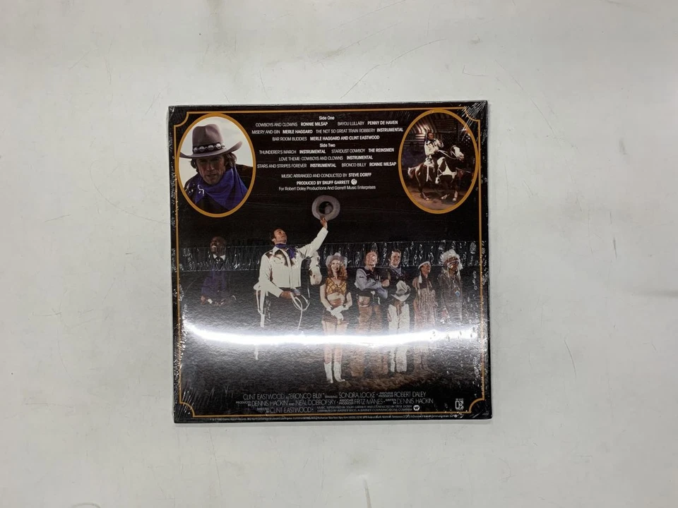 Ost - Bronco Billy Merle Haggard/Ronnie Milsap US LP [59427ER] - Image 2 of 2