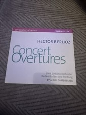Cd-3.sealed Hector Berlioz Berlioz: Concert Overtures CD Album