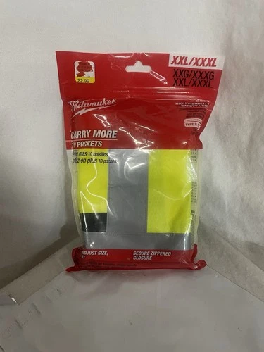 Milwaukee Type R Class 3 Safety Vest XXL/XXXL 48-73-5023 - product listing photo