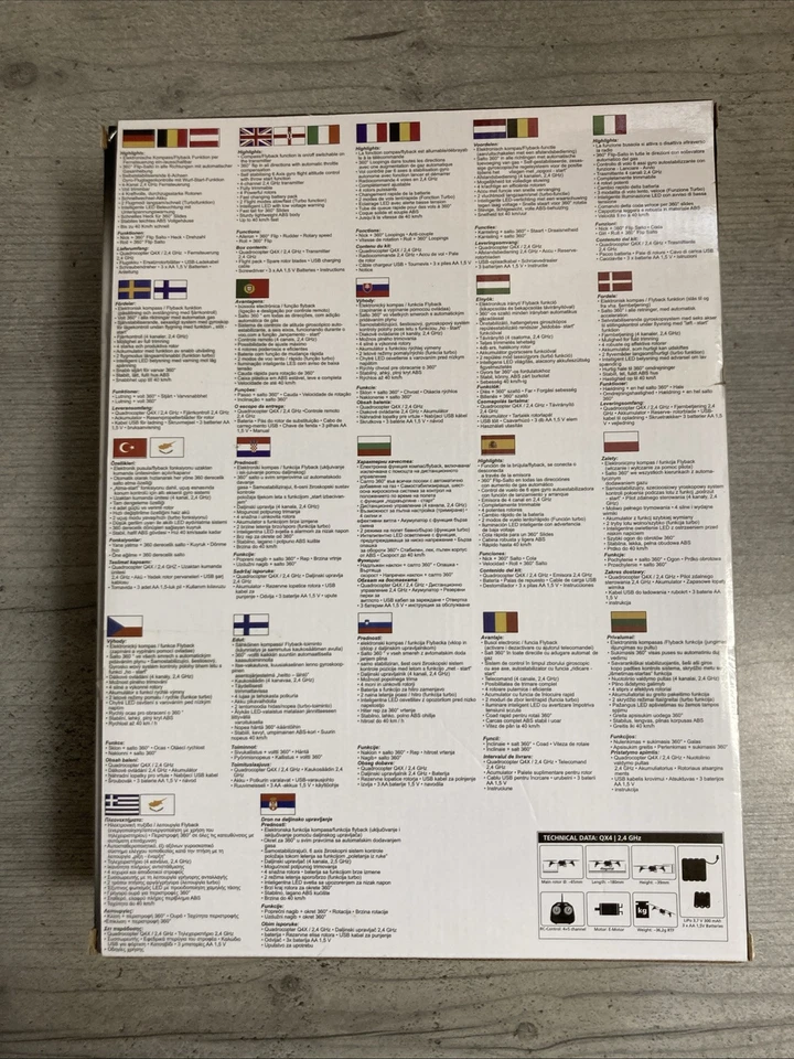 Quadrocopter Q4X Jamara OVP Unbenutzt Neu - Bild 3 von 4