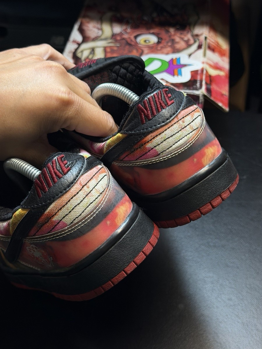 Size 9.5 - Nike Dunk SB Low Pushead, Original Box, Clean, RARE | eBay