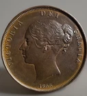 1855 Victoria Penny — photo from another recent sale