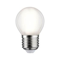 Paulmann Led Tropfen Filament, E27, 4,8 W = 40 W, 470 Lm 4000 K Neutralweiß Matt