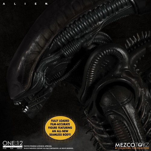One:12 Collective From 1979 Classic Big Chap Alien Deluxe action figure Mezco - Picture 2 of 10
