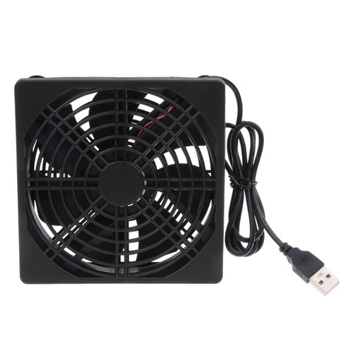 120mm 5V USB Powered PC Router Fans High Airflow Cooling Fan for Router Modem - Afbeelding 6 van 8