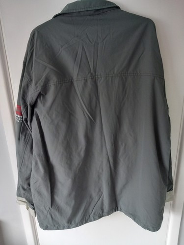 Mens Quicksilver Size xl Green Jacket Coat Full Zip - Picture 8 of 8