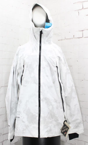 686 Gore-Tex Hydrastash Sync Shell Snowboard Jacket Men's Large, Grey Dazed, New
