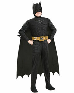 Batman Child Size Costume Medium 8-10 Muscle Chest Suit 