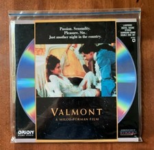 VALMONT Laserdisc Colin Firth, Annette Bening, Meg Tilly