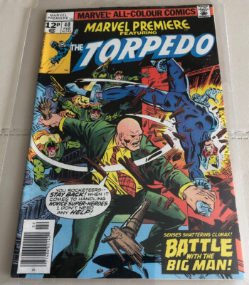 Marvel Premiere THE TORPEDO #40 Feb 1978 COMIC & BAGGED