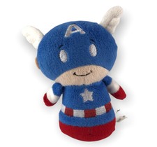 Hallmark Itty Bittys Marvel CAPTAIN AMERICA 4" Plush STUFFED Animal Toy