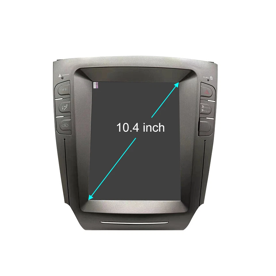 For Lexus IS250 300 350 2006-2011 Car Radio Multimedia Video Player GPS Android - Image 4 of 4