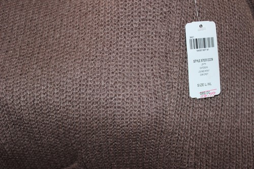 NWT Women's SOMA WEEKEND Lofty Cardigan Lounge Wrap Sweater Size L/XL - Picture 3 of 4