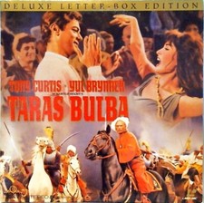Taras Bulba Laserdisc , Rare 2-Disc Deluxe Letter-Boxed Edition- 051925JER-87