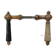 Antik Türdrücker alt Türklinken Würfel Gründerzeit 17mm 8er Vk