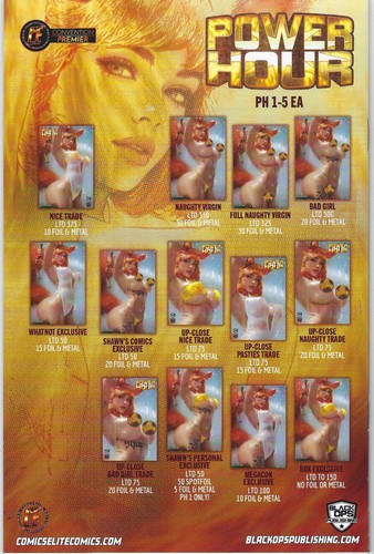 POWER HOUR 3 Shikarii NUTS Squirrel Girl Topless Virgin Cover Lim to ONLY 350 NM - Bild 2 von 3