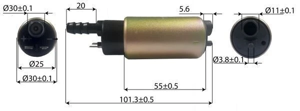 POMPA BENZINA CARBURANTE PIAGGIO VESPA LX IE 125 2009 2010 2011 - Immagine 3 di 3