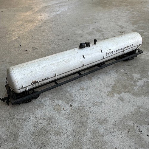 ACF Industries Tank Car HO SCALE White ATHEARN Vintage 62' AMPX 58