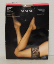 George Medium Tall Nude Style  1807 Pantyhose Thigh High Lace Top