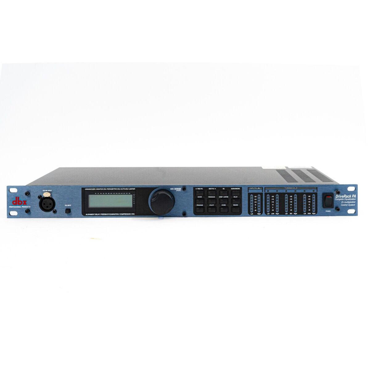dbx DriveRack PA Complete Equalization & Loudspeaker Control dbx DriveRack PA Complete Equalization & Loudspeaker Control