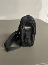 Case Logic Small Black Cloth Padded Camera Case W/Shoulder Strap