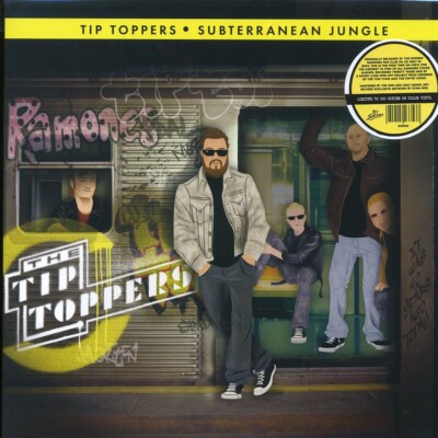 Tip Toppers Subterranean Jungle ORANGE VINYL LP The Ramones Tribute Record! NEW!