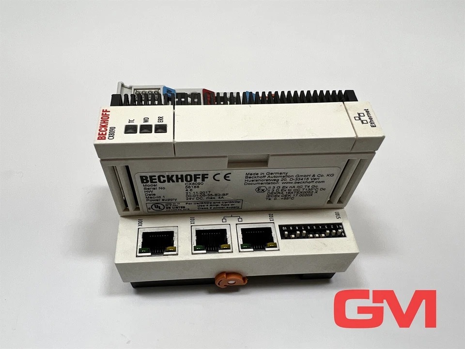 Beckhoff CPU-Grundmodul CX8090 Embedded-PC mit Ethernet Module HW 4.6 Unit - Bild 3 von 4