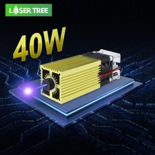 Cabezal láser de enfoque ajustable de 40 W Módulo TTL de grabado de 450 nm para máquina de corte