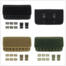 8 Pistol Molle Mag Pouch Tactical 9MM .45 ACP .40 S&W Military Magazine Holster