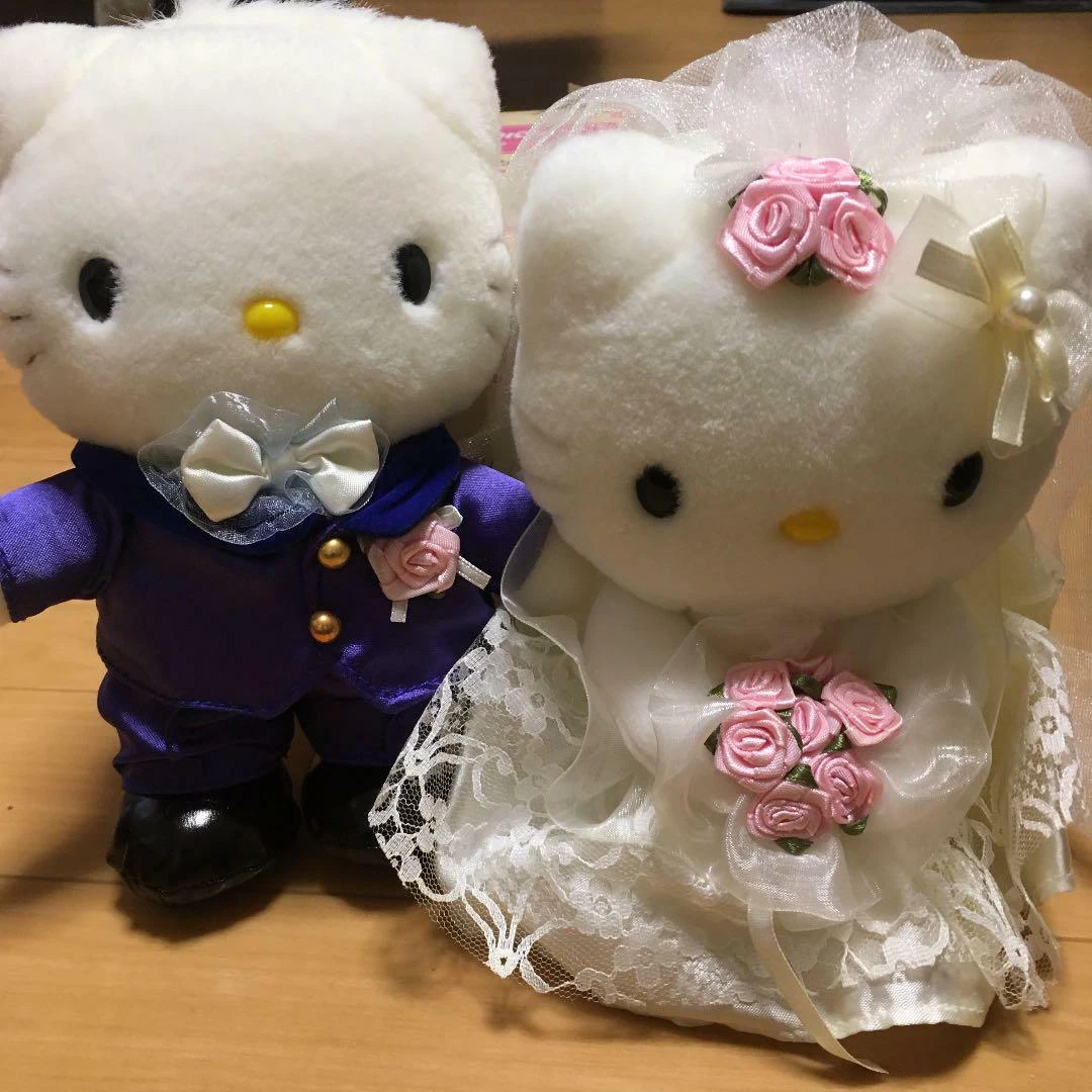 Hello kitty wedding best sale doll