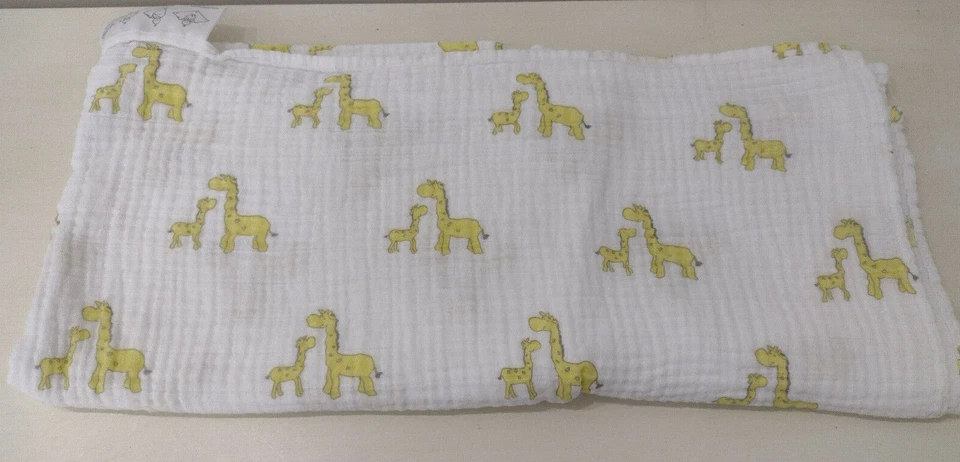 Manta de cuna de recepción para bebé jirafa diseño de envoltura Lovey  Foto 2 de 4