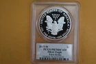 2015-W $1 American Silver Eagle Proof 1oz PCGS PR70 DCAM Edmund Moy FS - Spotted