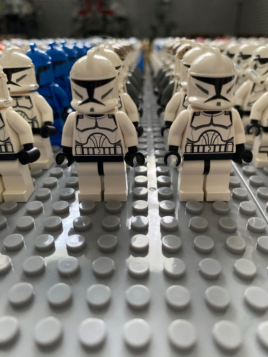 Clone Minifig Lot of 5 LEGO Clone Troopers Bulk Lot MYSTERY PICK