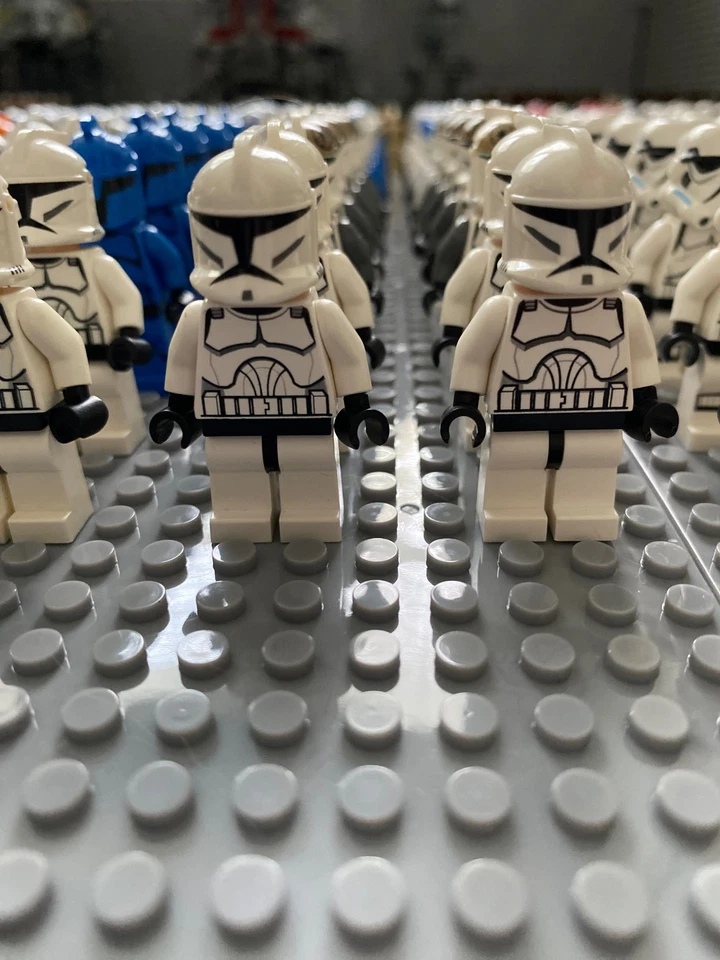 Лот из 5 минифигурок клонов LEGO Clone Troopers оптовый лот ТАИНСТВЕННЫЙ ВЫБОР 5 фигурок клонов - Изображение 2 из 4