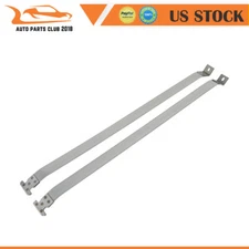 2pcs Silver Fuel Tank Straps For 1999-2004 Jeep Grand Cherokee 578-165
