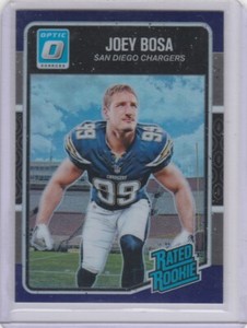 Joey Bosa 2016 Donruss Optic #175 Silver Holo Prizm Rated Rookie Card RC