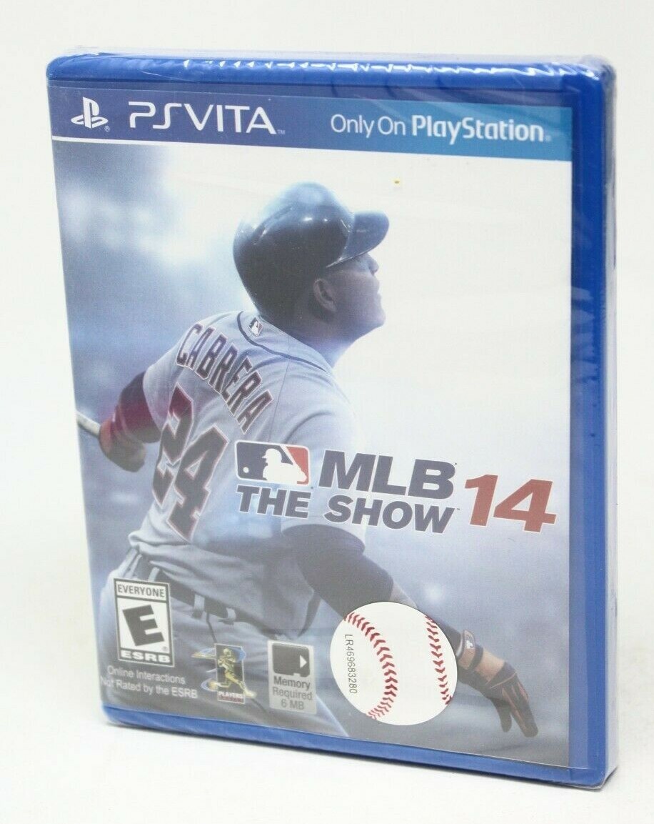 MLB 14 The Show - PlayStation Vita Baseball Game - New Sealed