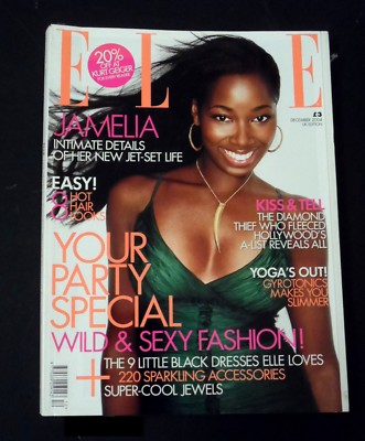 ELLE Magazine  December 2004 - Jamelia - Your Party Special - 418 Pages
