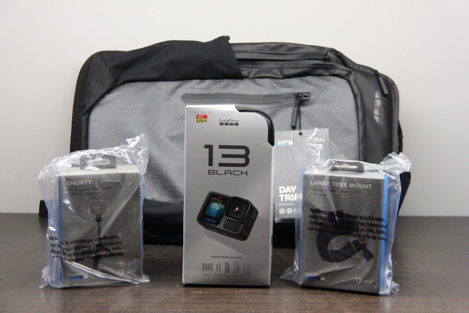 GoPro Hero 13 Black Bundle with Backpack and Accesories Kit-image