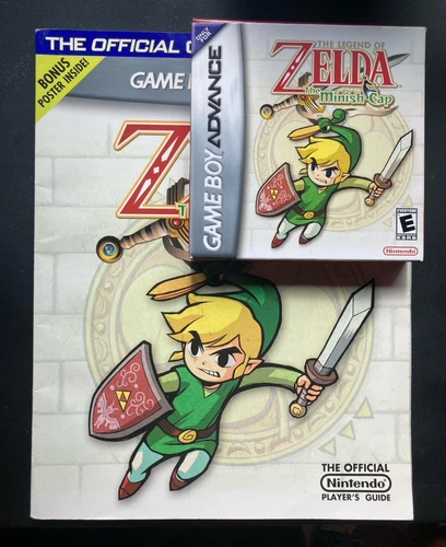 The Legend of Zelda: The Minish Cap - Gameboy with Box, Inserts, and Guide