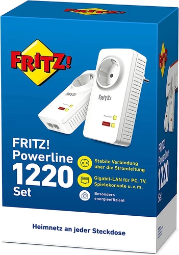 AVM Fritz! Powerline 1220 Set  (20002737) von Händler ⭐⭐⭐⭐⭐