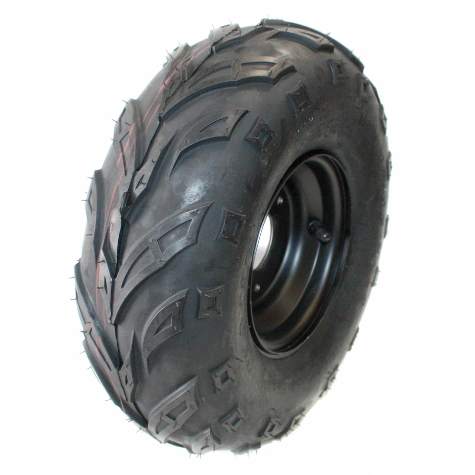 145/70 - 6 inch 3 Stud Wheel Rim Tyre Tire 50cc 110cc Quad Dirt Bike ATV Buggy - Image 2 of 4