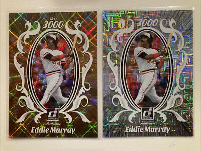2023 Donruss Eddie Murray (2) #/999 Gold & Vector SP HoloFoil #M3K-10 Orioles