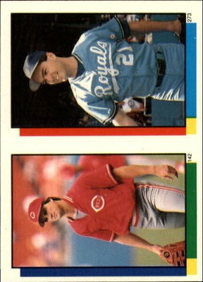 B5090- 1990 Topps Sticker Rücken BB Karte #S 1-67 -du Pick- 15 + Gratis US