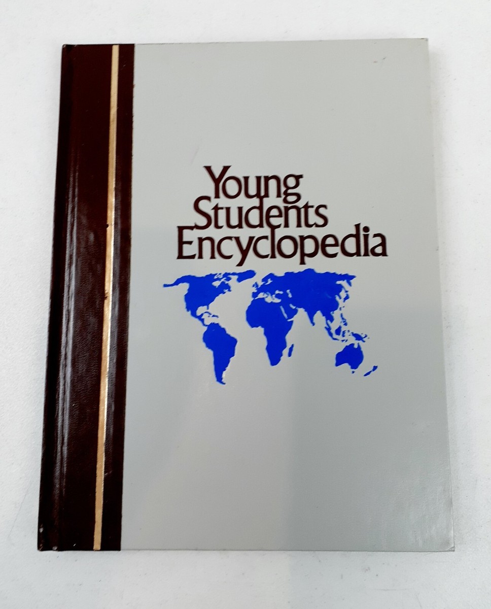 Vintage Young Students Encyclopedia World Atlas copyright 1982