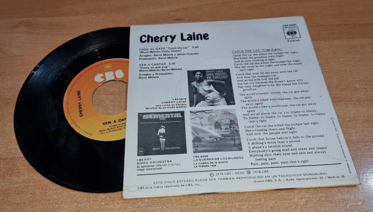 CHERRY LAINE Catch the cat 7