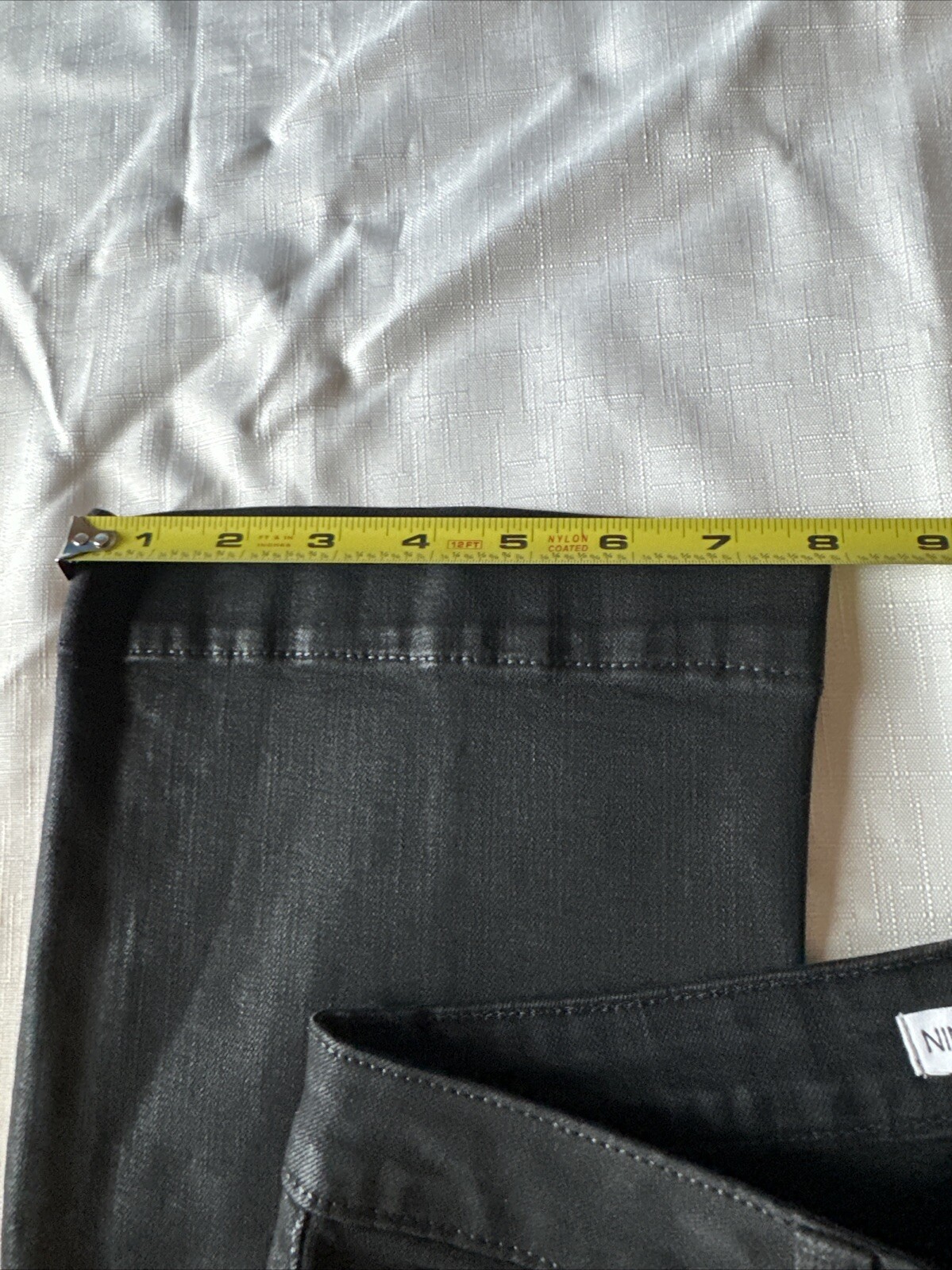 NINE WEST Womens Kick Flare Jeans size 8 Reg. $ 50 Black thumbnail 9