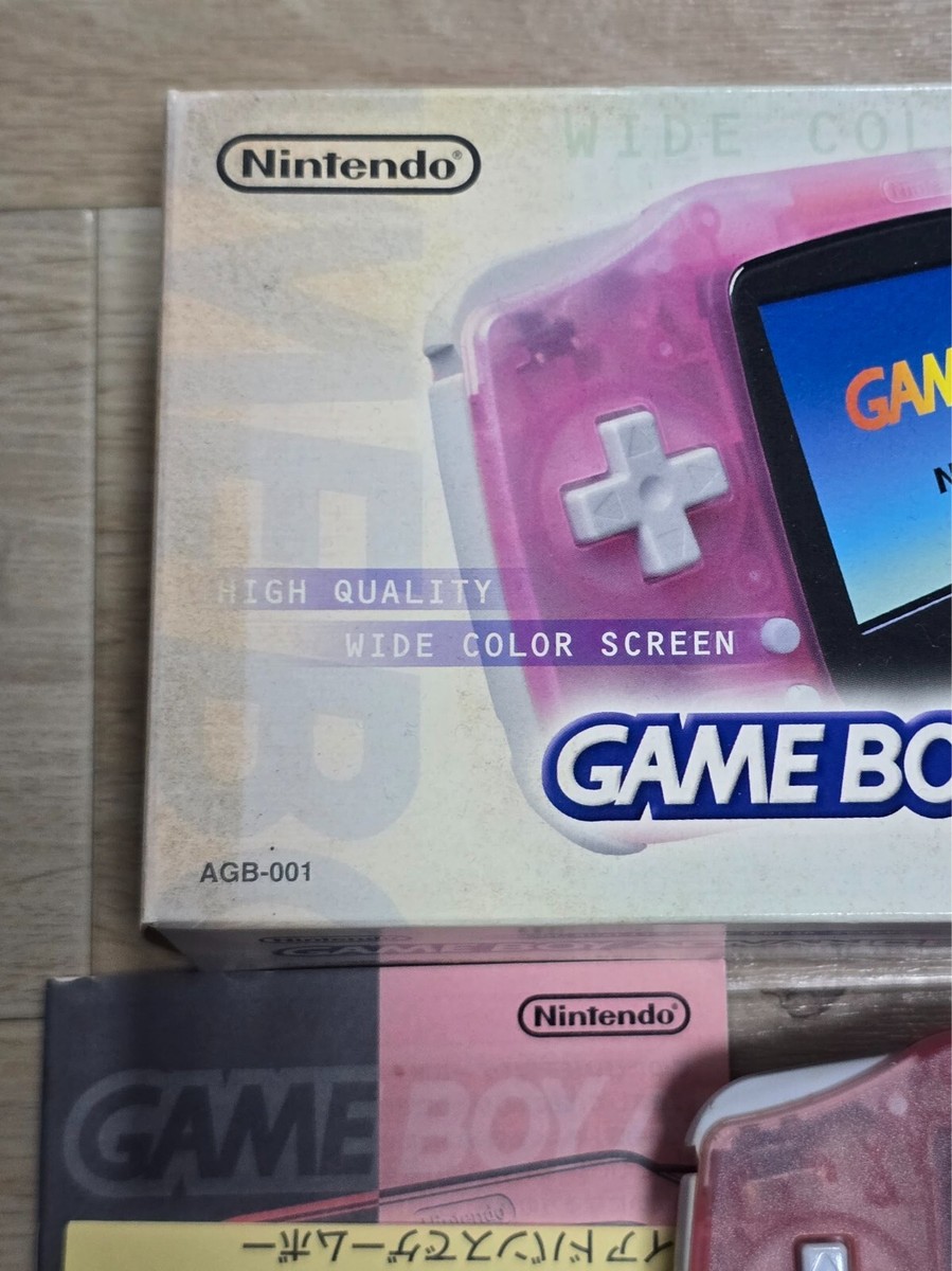 Y4038 Nintendo Gameboy Advance Console Milky Pink Japan GBA