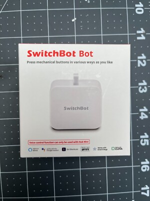 SwitchBot Smart Switch Button Pusher - White - Used ONCE